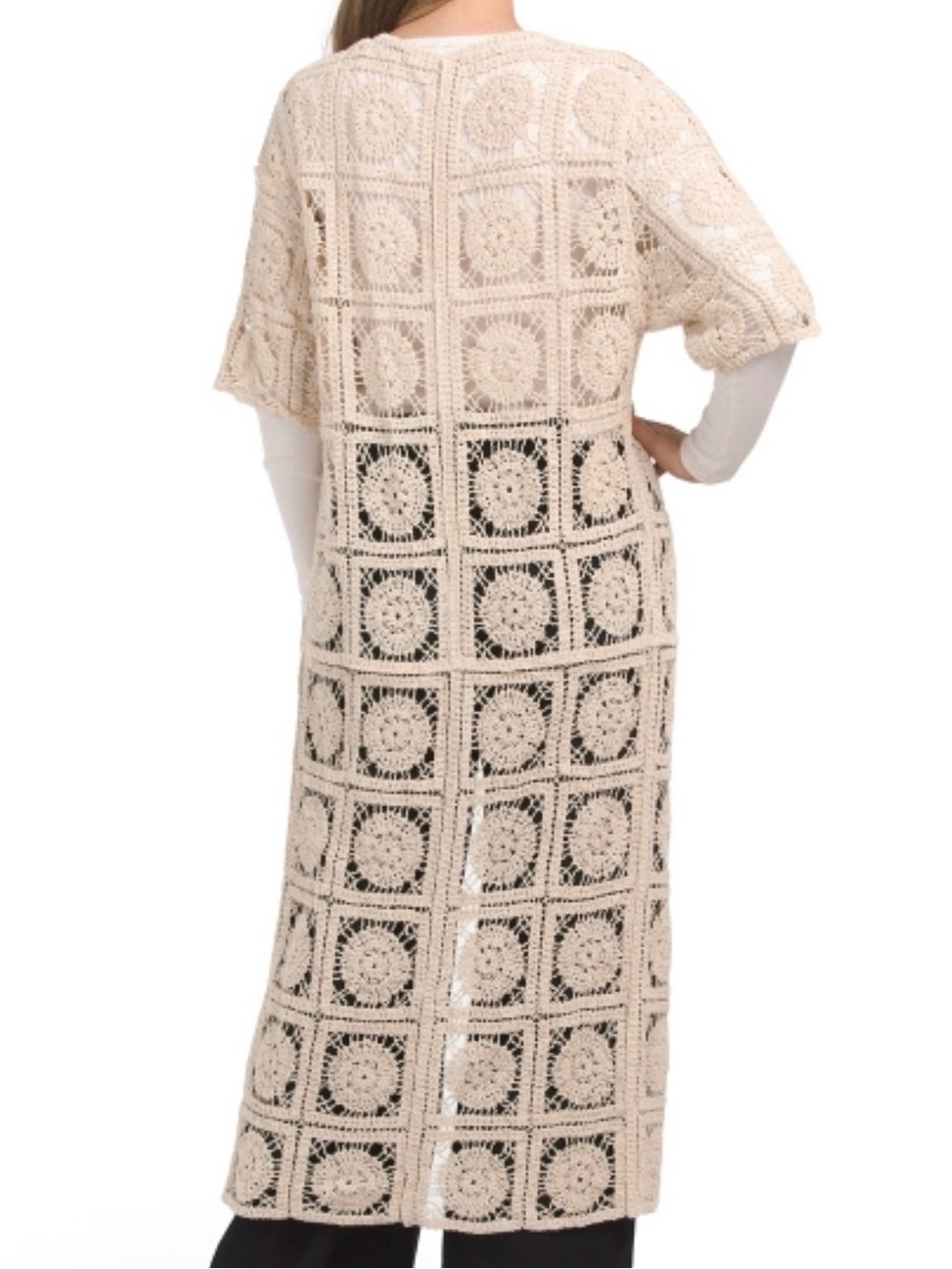 Lulla Collection by Bindya Crochet Kimono - Picture 2 of 5